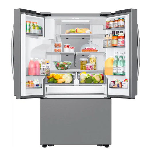 57b90f2ded5a4f6ae48868b3b704203f Samsung 26 cu. ft.  Counter Depth 3-Door French Door Refrigerator Four Types of Ice - Image 2