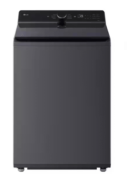 LG 5.5 cu. ft. LARGE CAPACITY Top Load Washer  Matte Black