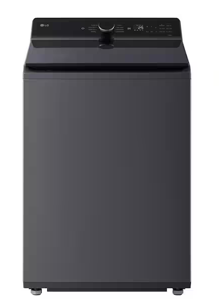 ae790177dcec5173be47842a3c887cad LG 5.5 cu. ft. LARGE CAPACITY Top Load Washer  Matte Black - Image 1