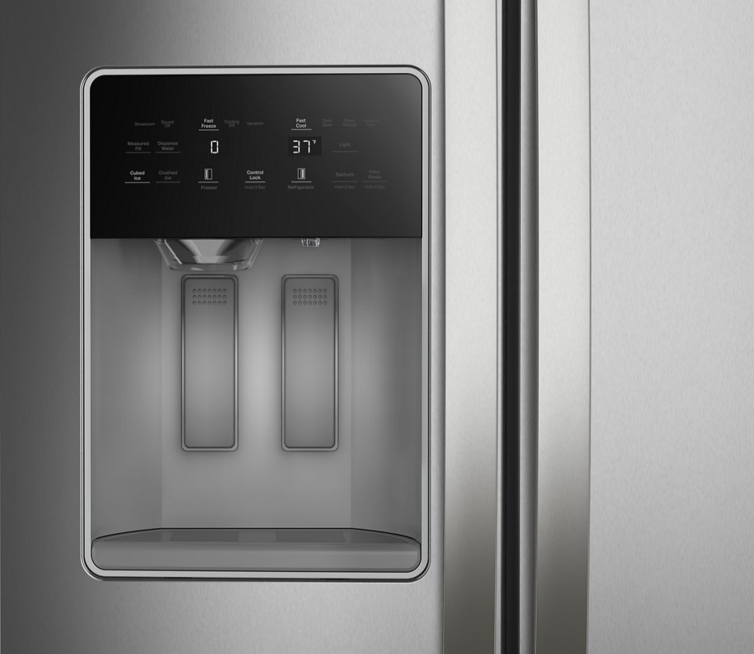 da8fef6bbdb5ffdbbe2f65966405b0d 36-inch Wide Side-by-Side Refrigerator - 24 cu. ft. - Image 3