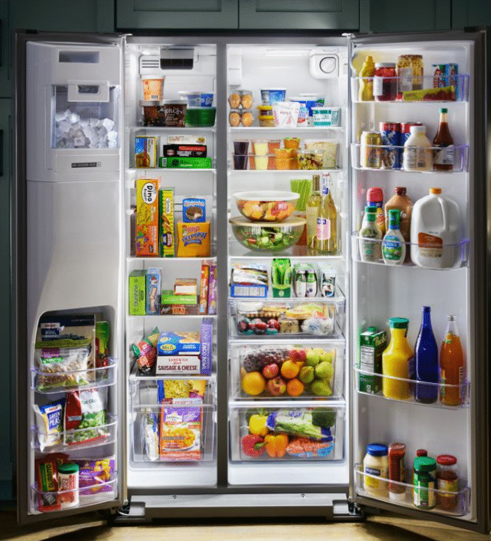 36-inch Counter Depth Side-by-Side Refrigerator with TruCool™ System - Image 4
