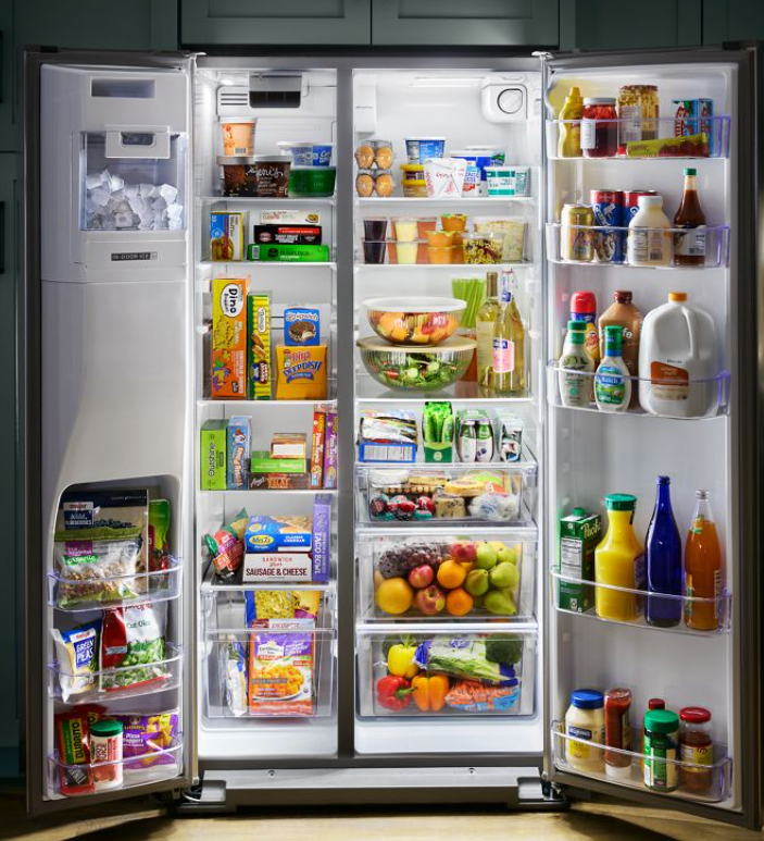 ed22fff28f0723071d13de4fedc90d5 36-inch Wide Side-by-Side Refrigerator - 24 cu. ft. - Image 4
