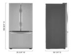 LG 29 cu. ft. 3-Door French Door Refrigerator - Image 2