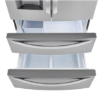 LG Standard-Depth Craft Ice 27.8-cu ft  French Door Refrigerator Dual Ice Maker - Image 3