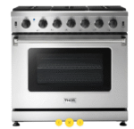 Thor Kitchen 36-Inch Gas Range - Model LRG3601U LRG3601U
