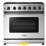 Thor Kitchen 36-Inch Gas Range - Model LRG3601U LRG3601U