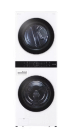 Single Unit Front Load LG WashTower™ with Center Control™ 4.5 cu. ft. Washer and 7.4 cu. ft. Electric Dryer